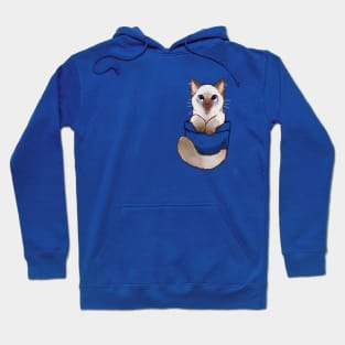 Pocket Cute Ragdoll Kitten Hoodie